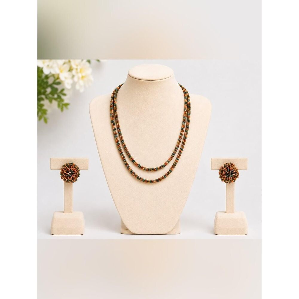 Unbranded Women's Orange and Green Jewellery